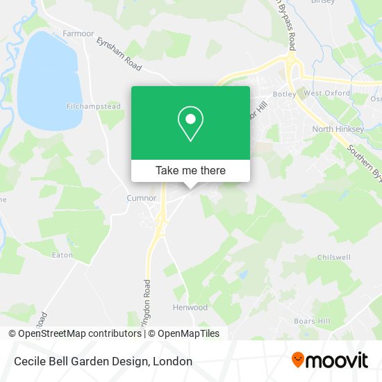 Cecile Bell Garden Design map