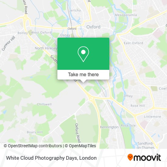 White Cloud Photography Days map