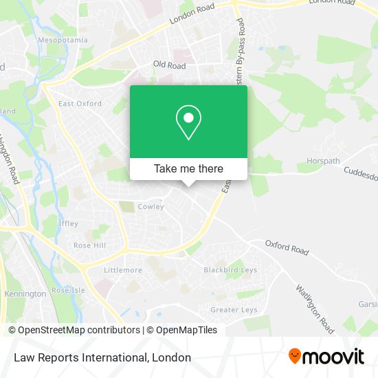 Law Reports International map