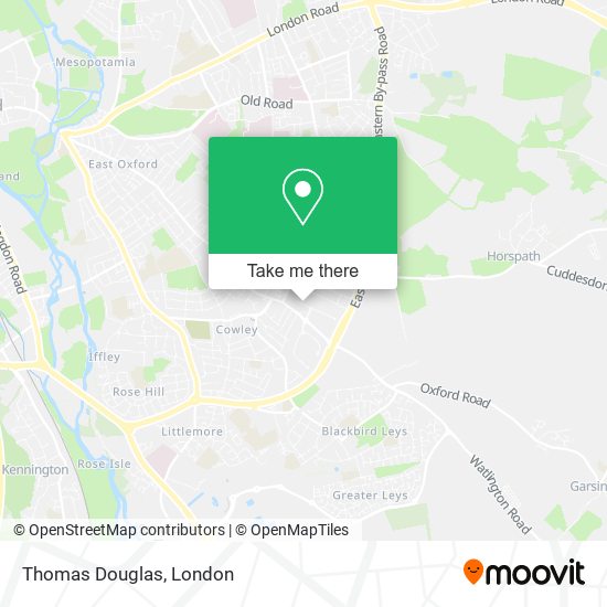 Thomas Douglas map