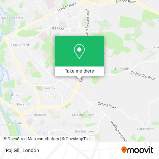 Raj Gill map