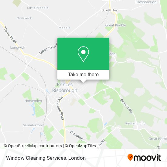 Window Cleaning Services map