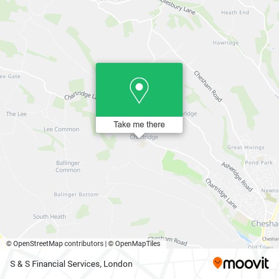 S & S Financial Services map