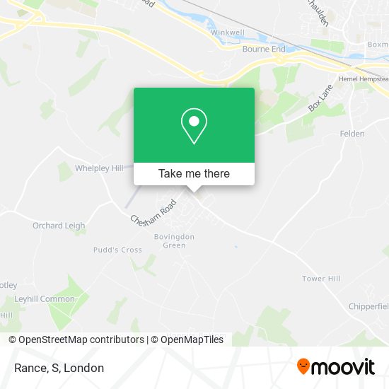 Rance, S map