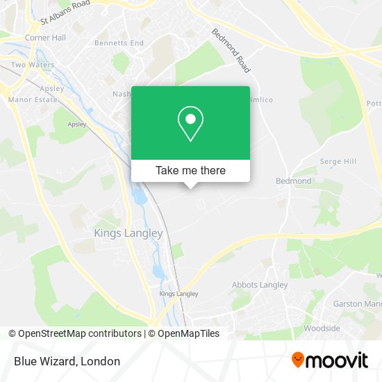 Blue Wizard map
