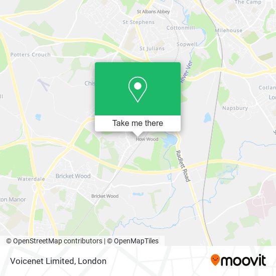 Voicenet Limited map