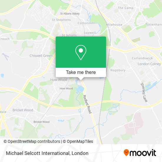 Michael Selcott International map