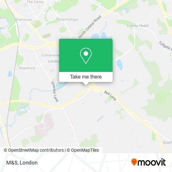 M&S map