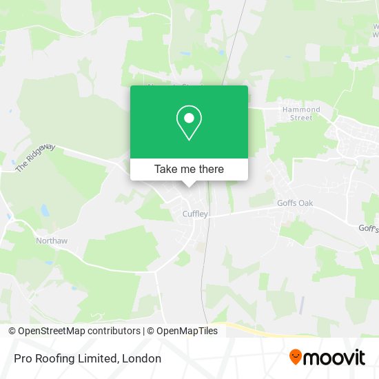 Pro Roofing Limited map