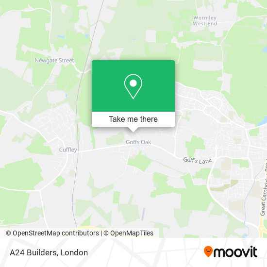 A24 Builders map