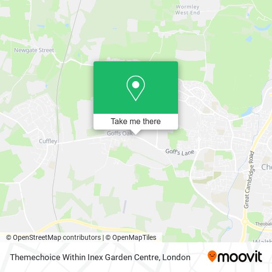 Themechoice Within Inex Garden Centre map