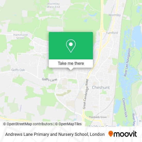 Andrews Lane Primary and Nursery School map