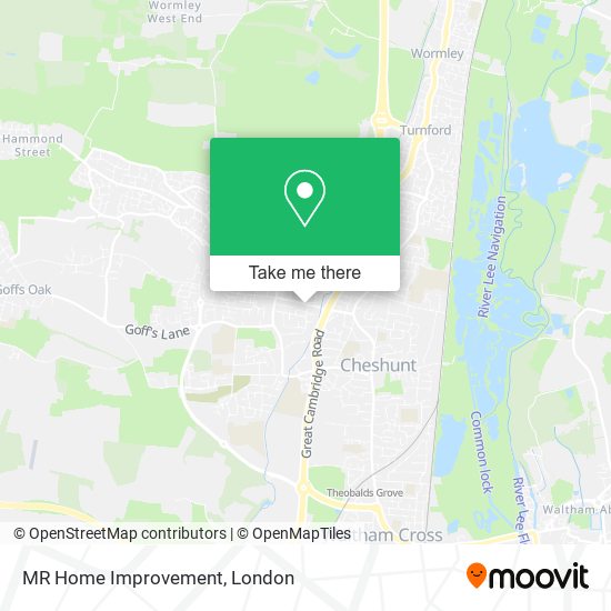 MR Home Improvement map