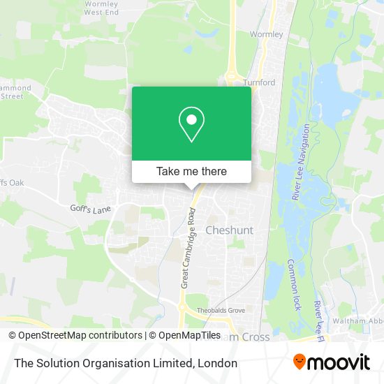 The Solution Organisation Limited map