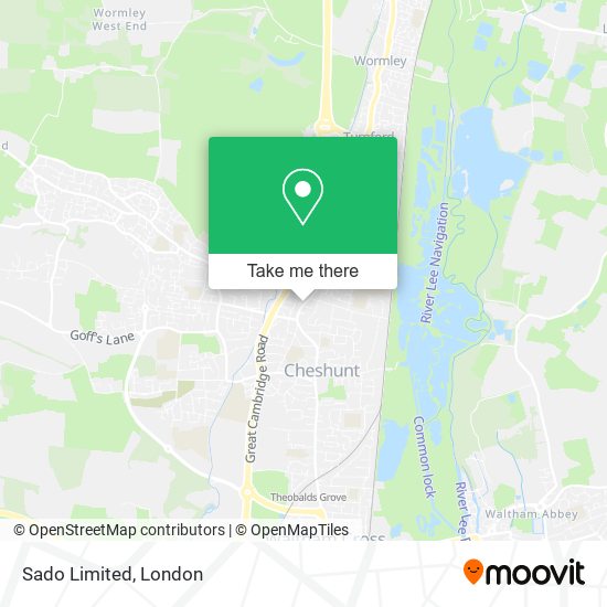 Sado Limited map