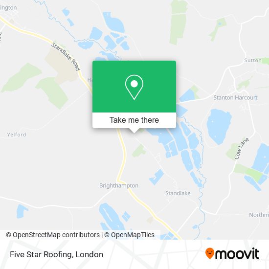 Five Star Roofing map
