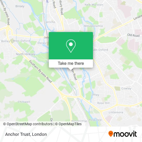 Anchor Trust map