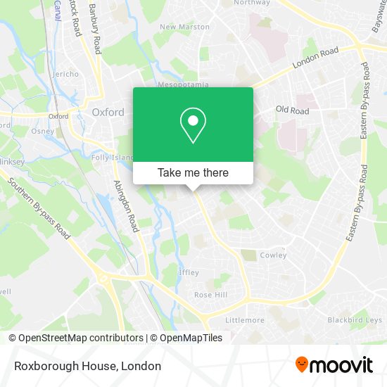 Roxborough House map