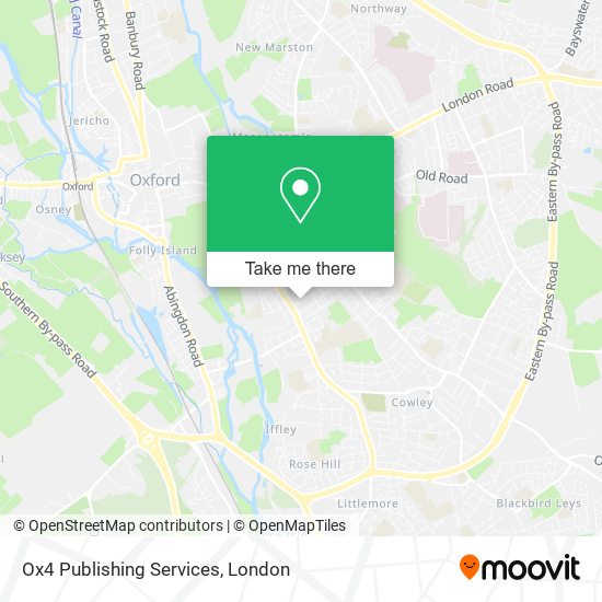 Ox4 Publishing Services map