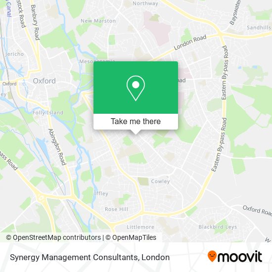 Synergy Management Consultants map