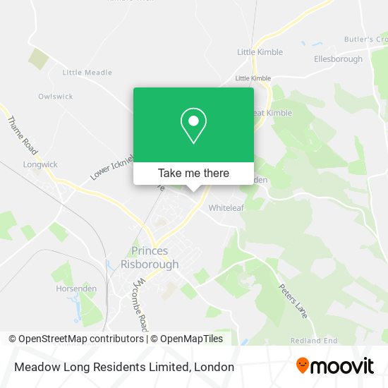 Meadow Long Residents Limited map