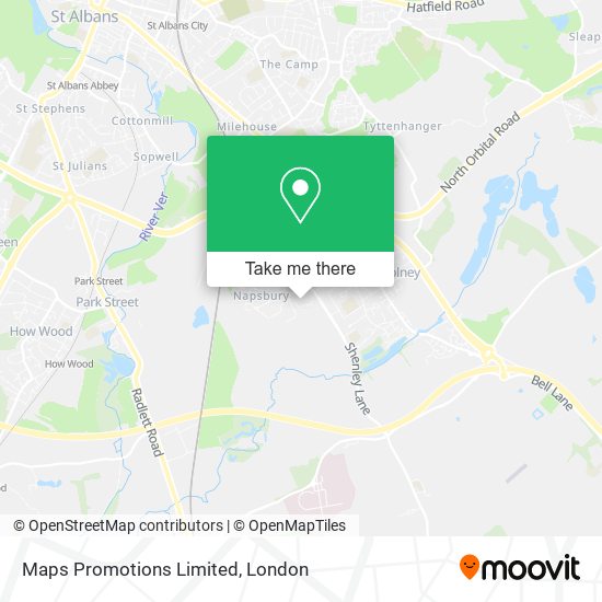 Maps Promotions Limited map