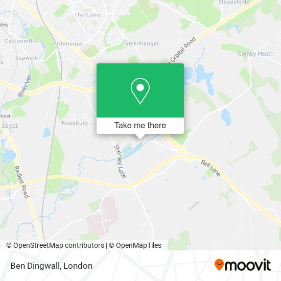 Ben Dingwall map