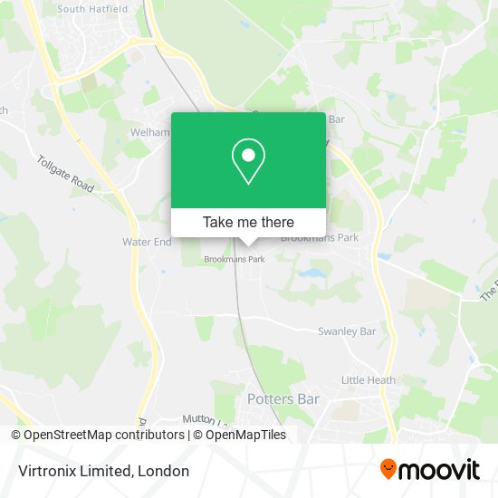 Virtronix Limited map