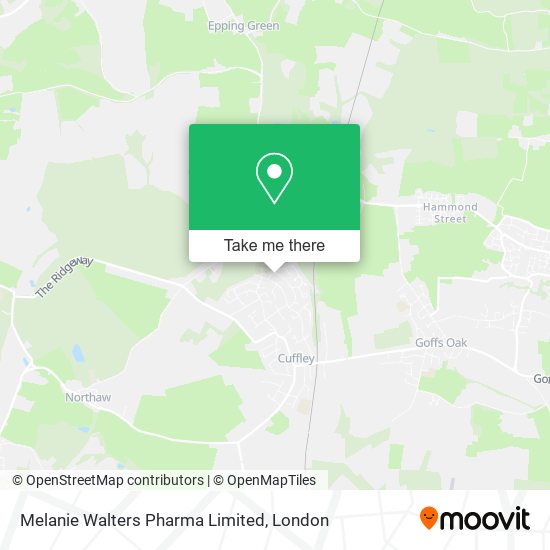 Melanie Walters Pharma Limited map