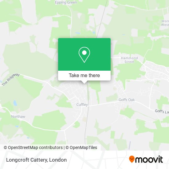 Longcroft Cattery map