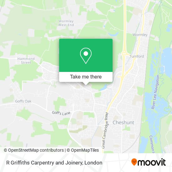 R Griffiths Carpentry and Joinery map