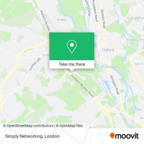 Simply Networking map