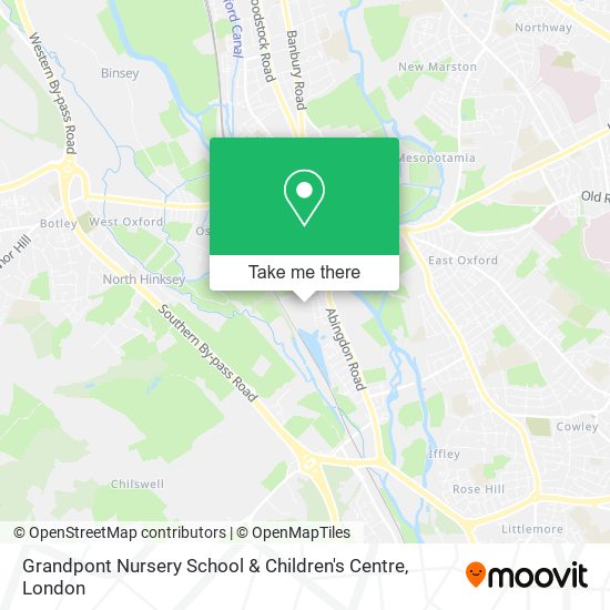 Grandpont Nursery School & Children's Centre map