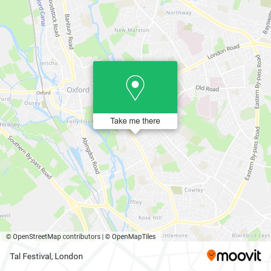 Tal Festival map