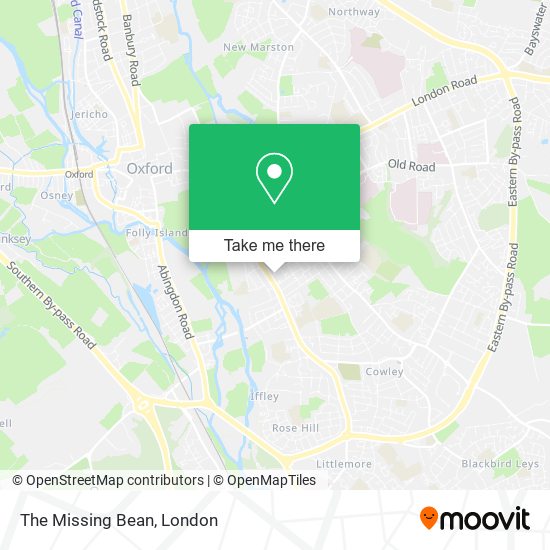 The Missing Bean map