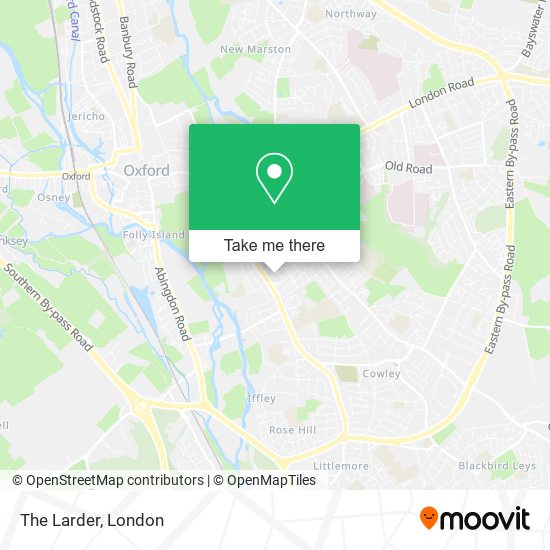 The Larder map
