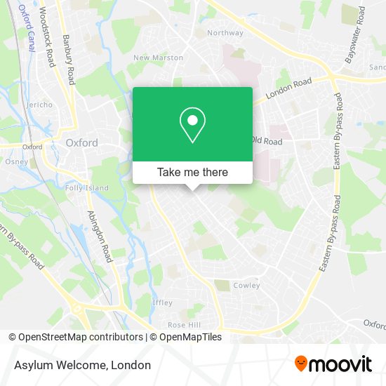Asylum Welcome map