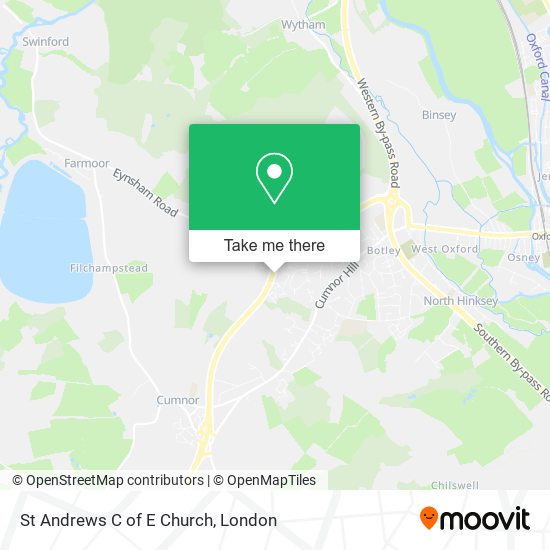 St Andrews C of E Church map