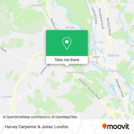 Harvey Carpenter & Joiner map