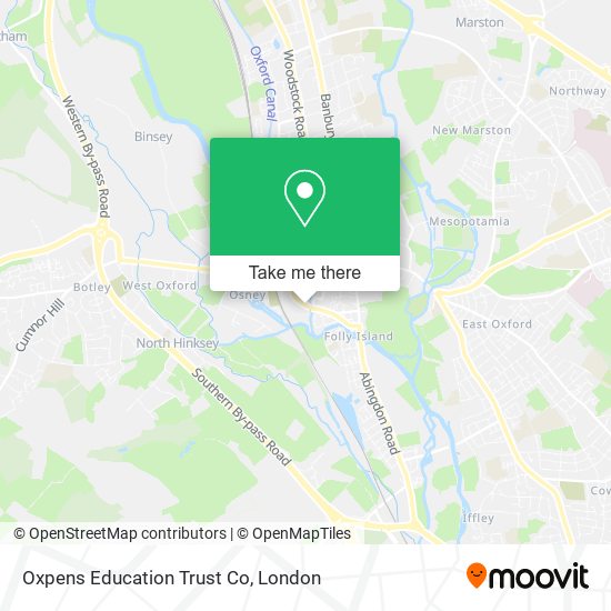Oxpens Education Trust Co map