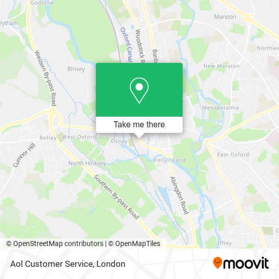Aol Customer Service map