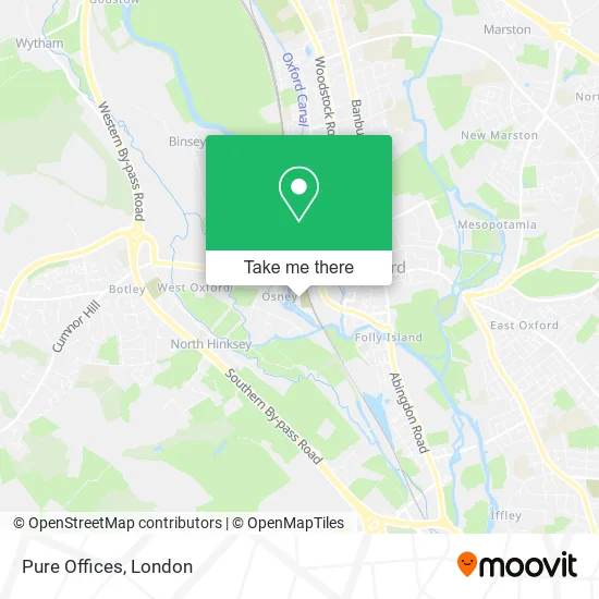 Pure Offices map