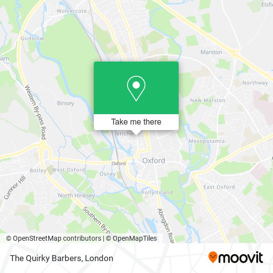The Quirky Barbers map