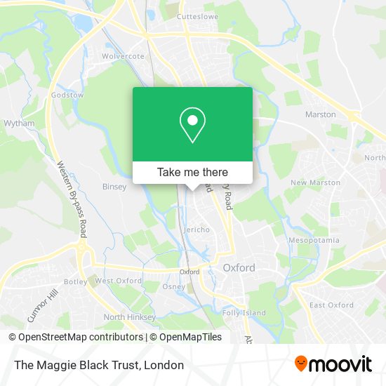 The Maggie Black Trust map