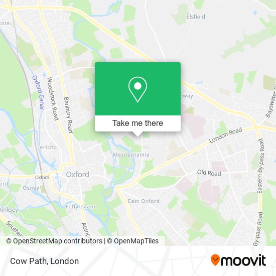 Cow Path map