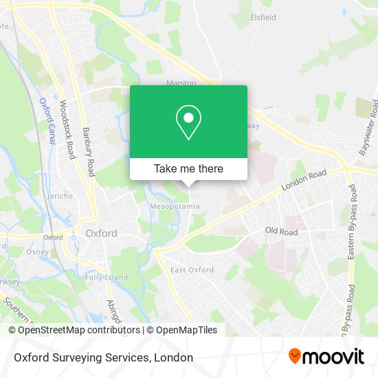 Oxford Surveying Services map