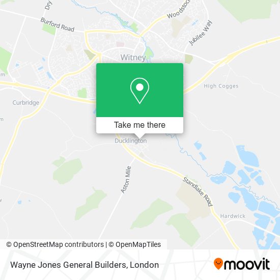 Wayne Jones General Builders map