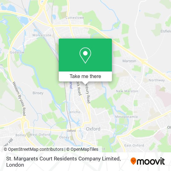 St. Margarets Court Residents Company Limited map