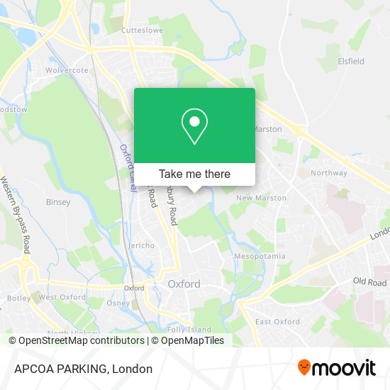APCOA PARKING map