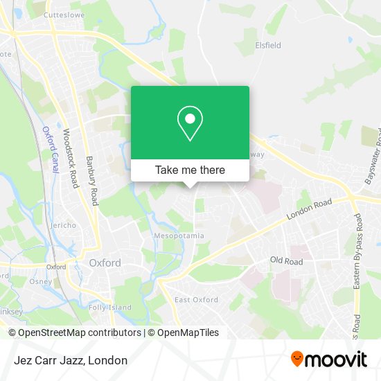 Jez Carr Jazz map